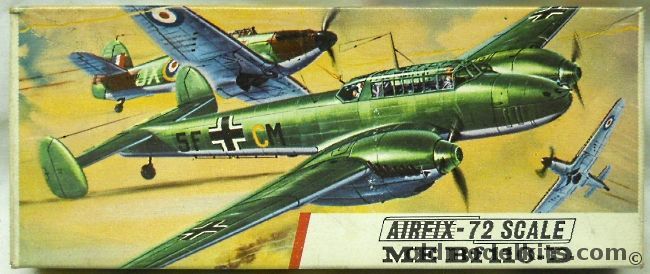 Airfix 1/72 Messerschmitt Bf-110D Destroyer, 286 plastic model kit